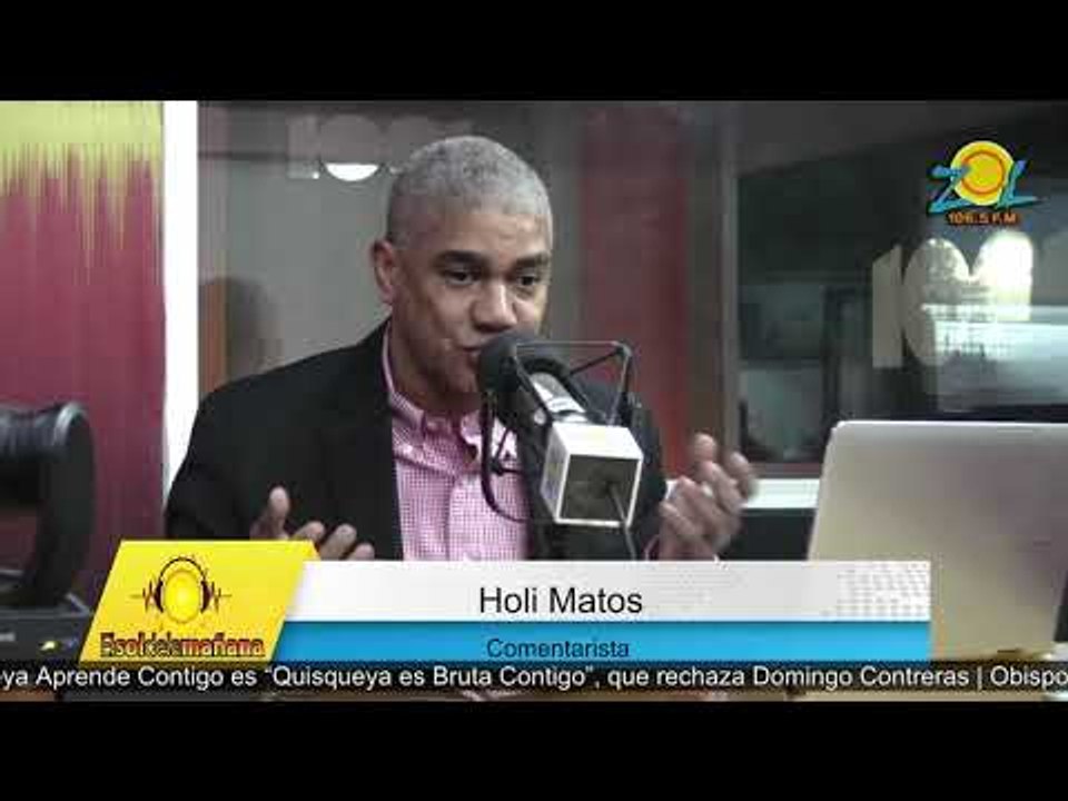 Holi Matos "Aquí la mafia no la tienen los militares, aquí la mafia la tienen los políticos"