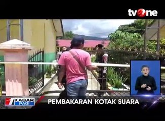 Kotak Suara Pemilu Dibakar Massa di Jambi