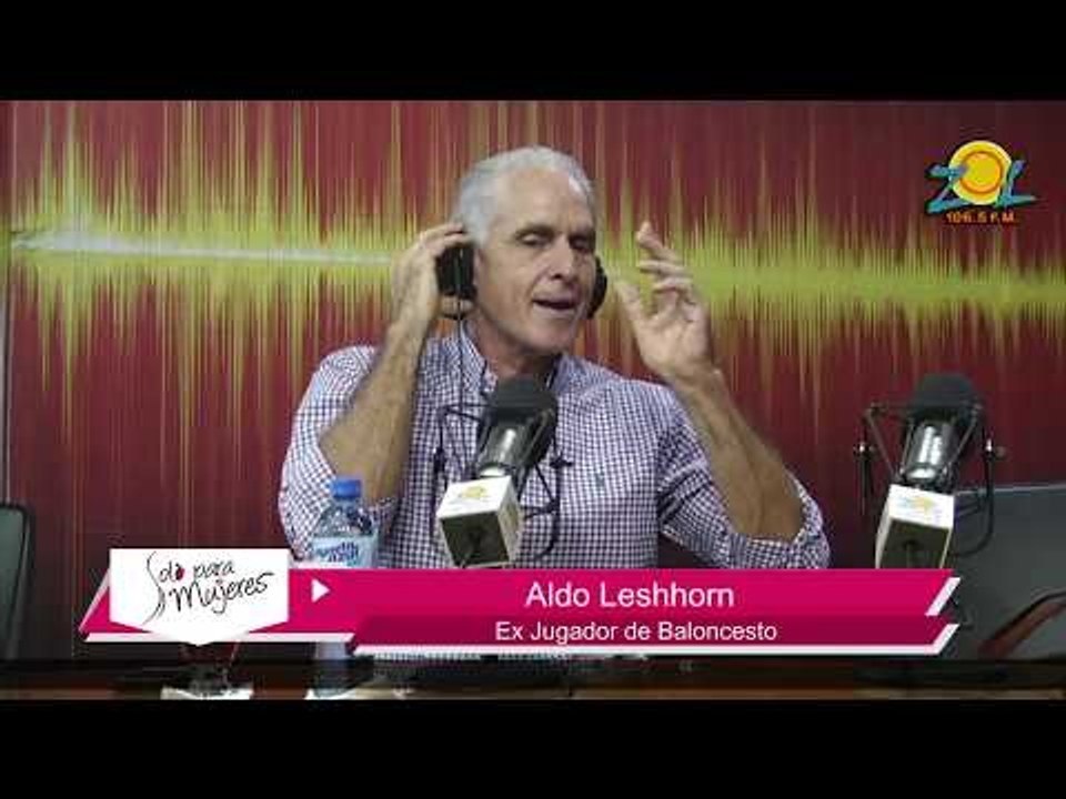 Aldo Leshhorn ex jugador de Baloncesto comenta sobre su retiro del baloncesto