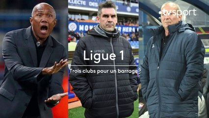 Ligue 1 : Dijon, Guingamp, Caen, trois clubs pour un barrage