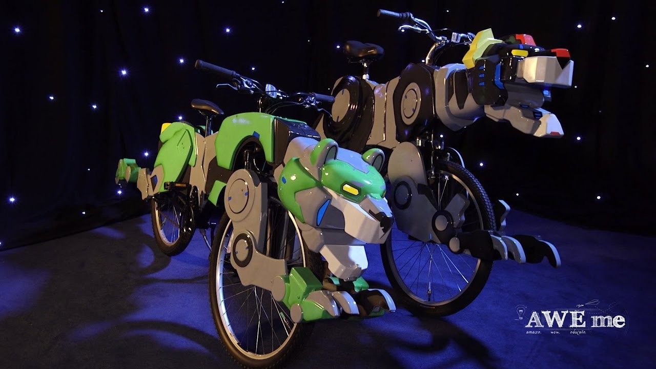 Go Voltron Bikes! - Super-Fan Builds