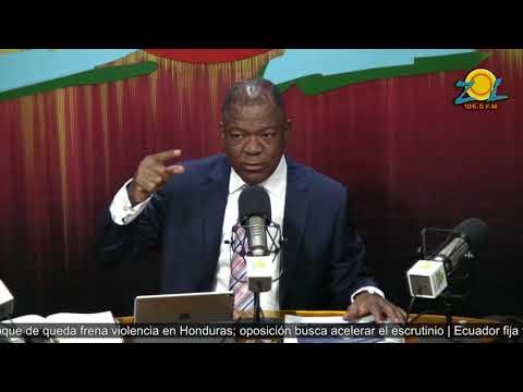 Julio Martinez Pozo comenta informa de la cámara de cuentas a contrato Indra y JCE