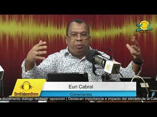 Euri Cabral "Es muy difícil que un partido pueda hacer un proceso interno, sin tener problemas"