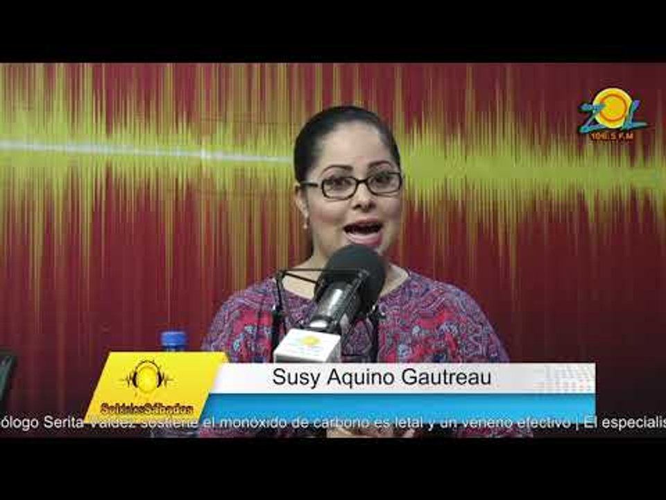 Susy Aquino Gautreau comenta situación sobre el problema de las drogas en RD