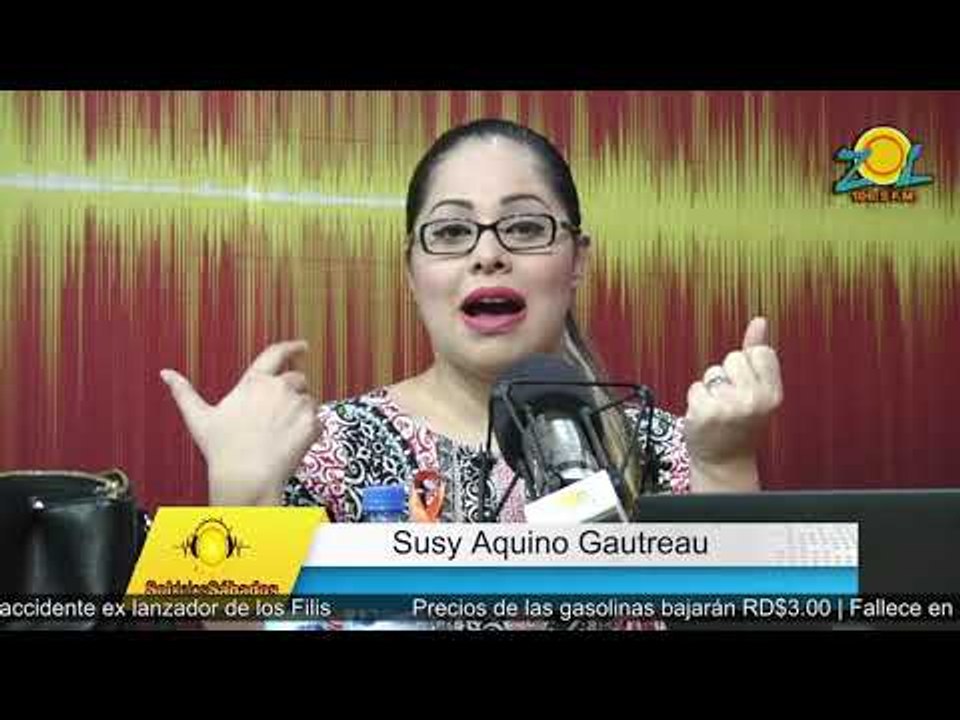 Susy Aquino Gautreau comenta reportaje del periódico el país sobre  no violencia contra la mujer