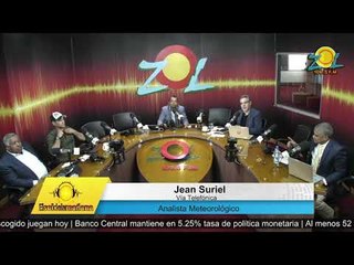 Jean Suriel analista meteorológico comenta se registraran bajas temperatura en Enero 2018