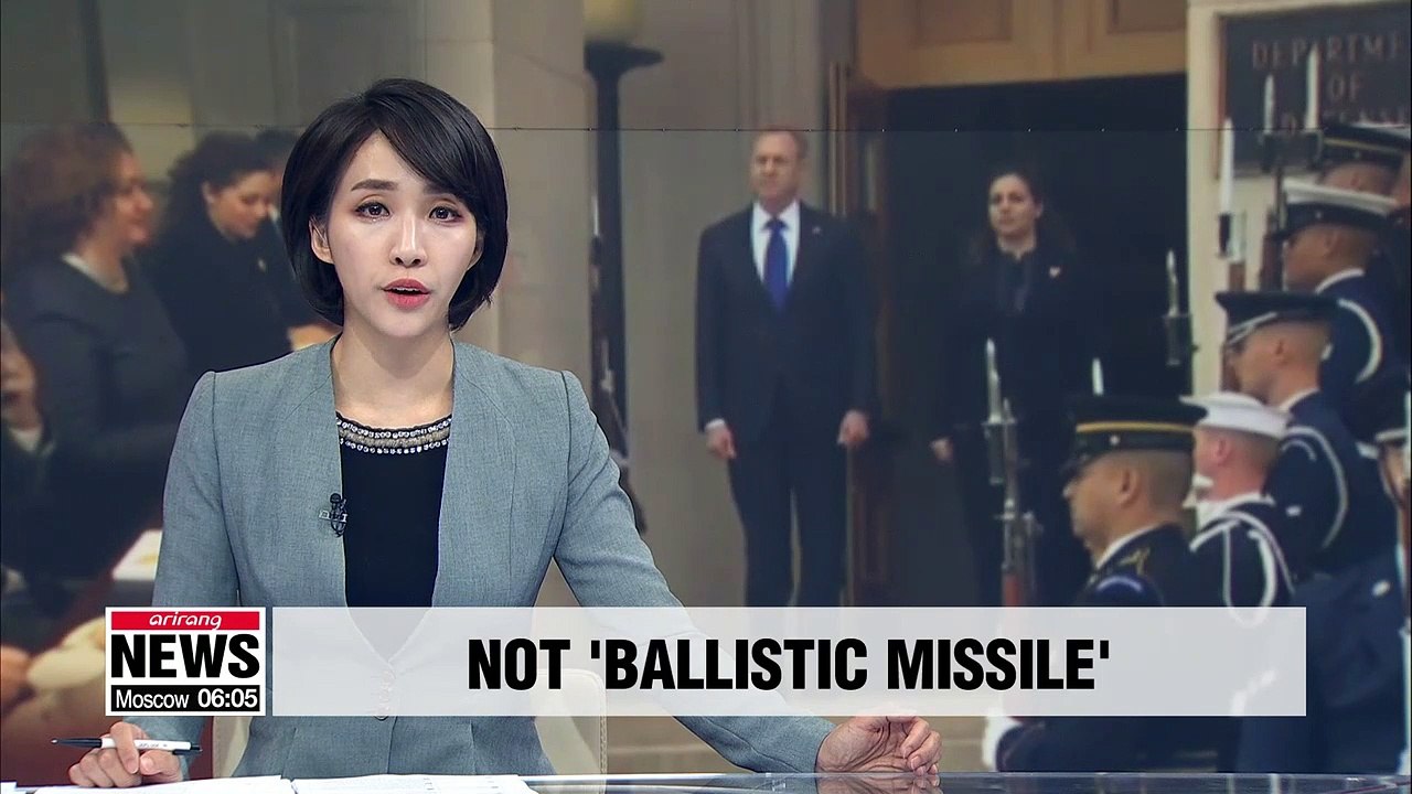 U.S. confirms N. Korea's test-fire as 'new tactical guided weapon'