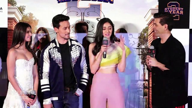 Trailer Launch Of ‘Student Of The Year 2’ With Karan Johar, Tiger Shroff, Ananya Pandey, Tara Sutaria