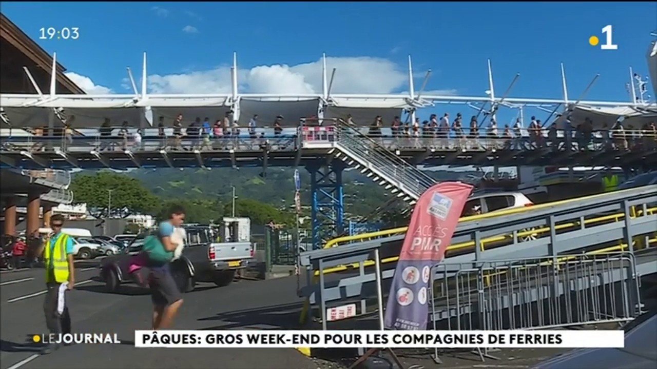 Week-end Pascal : les ferrys pris d'assaut !