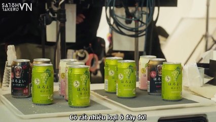 [Vietsub] Suntory Horoyoi - Hậu trường phỏng vấn Satou Takeru