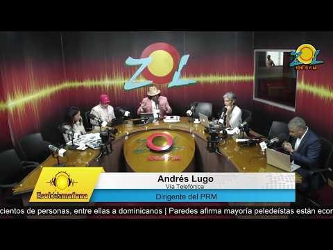 Andrés Lugo Risk secretario general del PRM comenta sobre pacto entre Hipólito Mejía y Luis Abinader