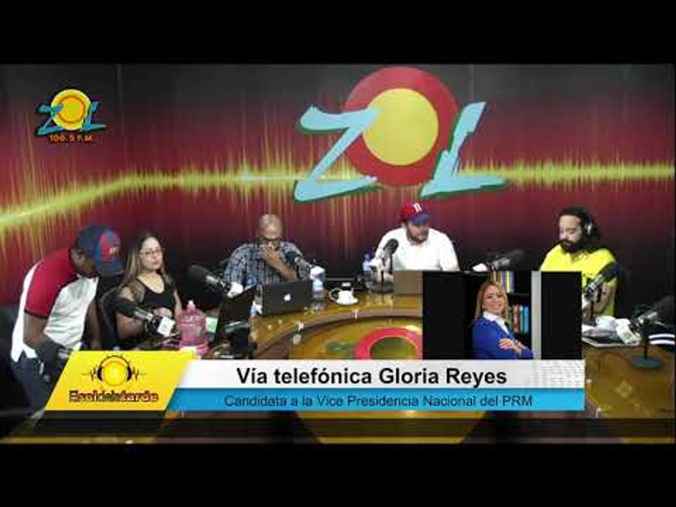 Gloria Reyes candidata a la Vice Presidencia Nacional del PRM comenta sobre su candidatura