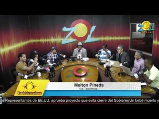 Melton Pineda comenta hombres armados asaltan camión de azúcar en Barahona