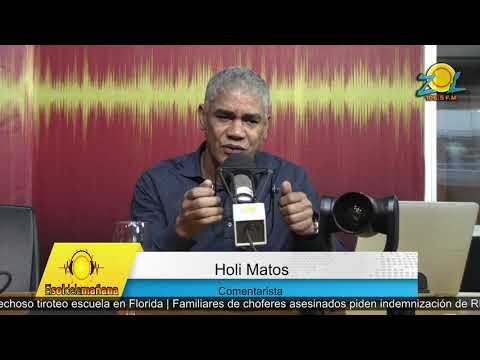 Holi Matos comenta dejan en libertad acusados de trafico de armas y lavado de activo en Santiago