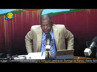 Julio Martinez Pozo "ofrecer los números reales (convención PRM) seria la admisión del fracaso"