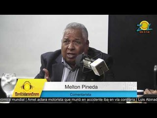 Melton Pineda comenta muerte de motorista es culpa de AMET según testimonio comunitarios