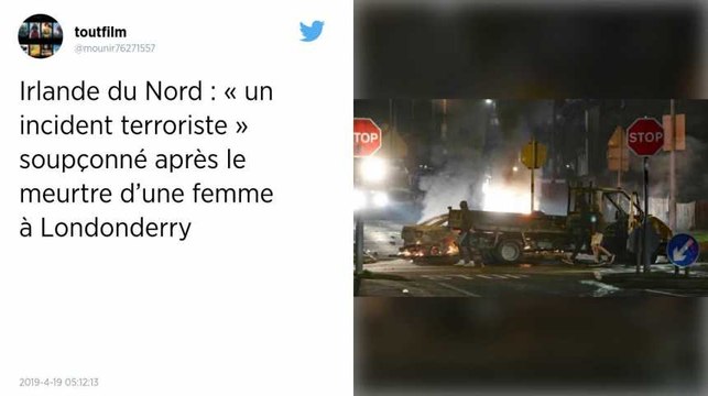 Irlande du Nord. Une jeune femme tuée à Londonderry, la police soupçonne « un incident terroriste »