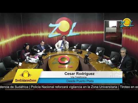 Cesar Rodriguez reporta desde Puerto Plata situación muerte periodista Carlos Acevedo