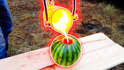 EXPERIMENT : LAVA vs WATERMELON