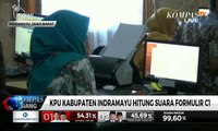 KPU Kabupaten Indramayu Hitung Suara Formulir C1