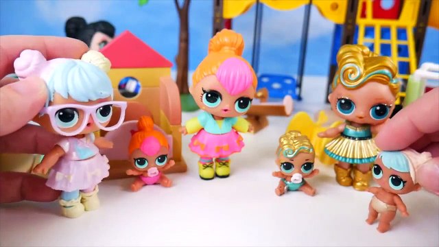 Custom LOL Surprise Dolls Play at Baby Park