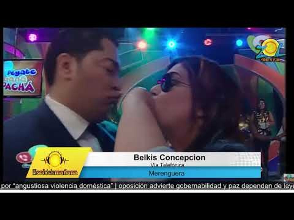 Belkis Concepción censura la actuación de El Pacha y lo aconseja pues es su amigo