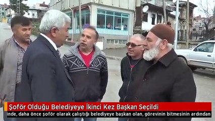 Şoför Olduğu Belediyeye İkinci Kez Başkan Seçildi