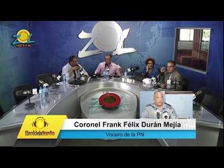 Coronel Frank Felix Duran comenta vídeo que circula en redes de persona robando retrovisor a Jeepeta