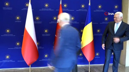 Türkiye, Polonya, Romanya Dışişleri Bakanları heyetlerarası görüşme gerçekleştirdi