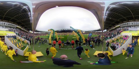 Vidéo 360° : FC Nantes - PSG : la sortie des équipes