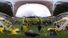 Vidéo 360° : FC Nantes - PSG : la sortie des équipes