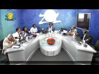 Llamada de Margaro y discusión de Julio Martínez y Anibelca Rosario por pregunta