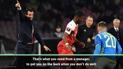 Emery gives us confidence - Maitland-Niles