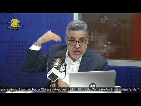 Pablo McKinney comenta reacción y comunicado de Taiwán por restablecimiento relaciones RD-China