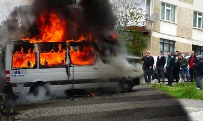 Büyük panik yaşadılar! İçerenköyde dehşet anları