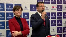 İstanbul- Ekrem İmamoğlu Saraçhane'deki İbb Binasında CHP'li Belediye Meclis Üyeleri ile Biraraya...