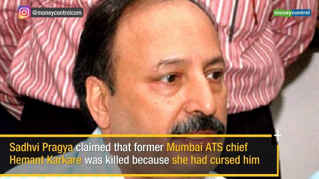 26/11 martyr Hemant Karkare was killed because I cursed him: BJP candidate Sadhvi Pragya