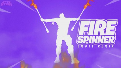 Fortnite - Fire Spinner Emote Remisx