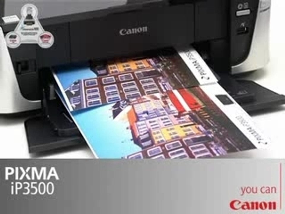 Canon Pixma iP3500 Colour Inkjet Printer Border...