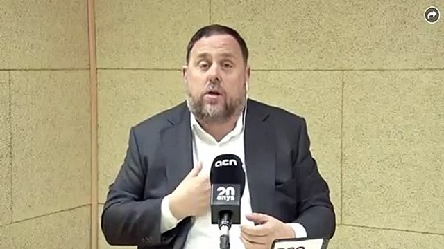 Junqueras: Somos una opción mejor para el PSOE que Ciudadanos