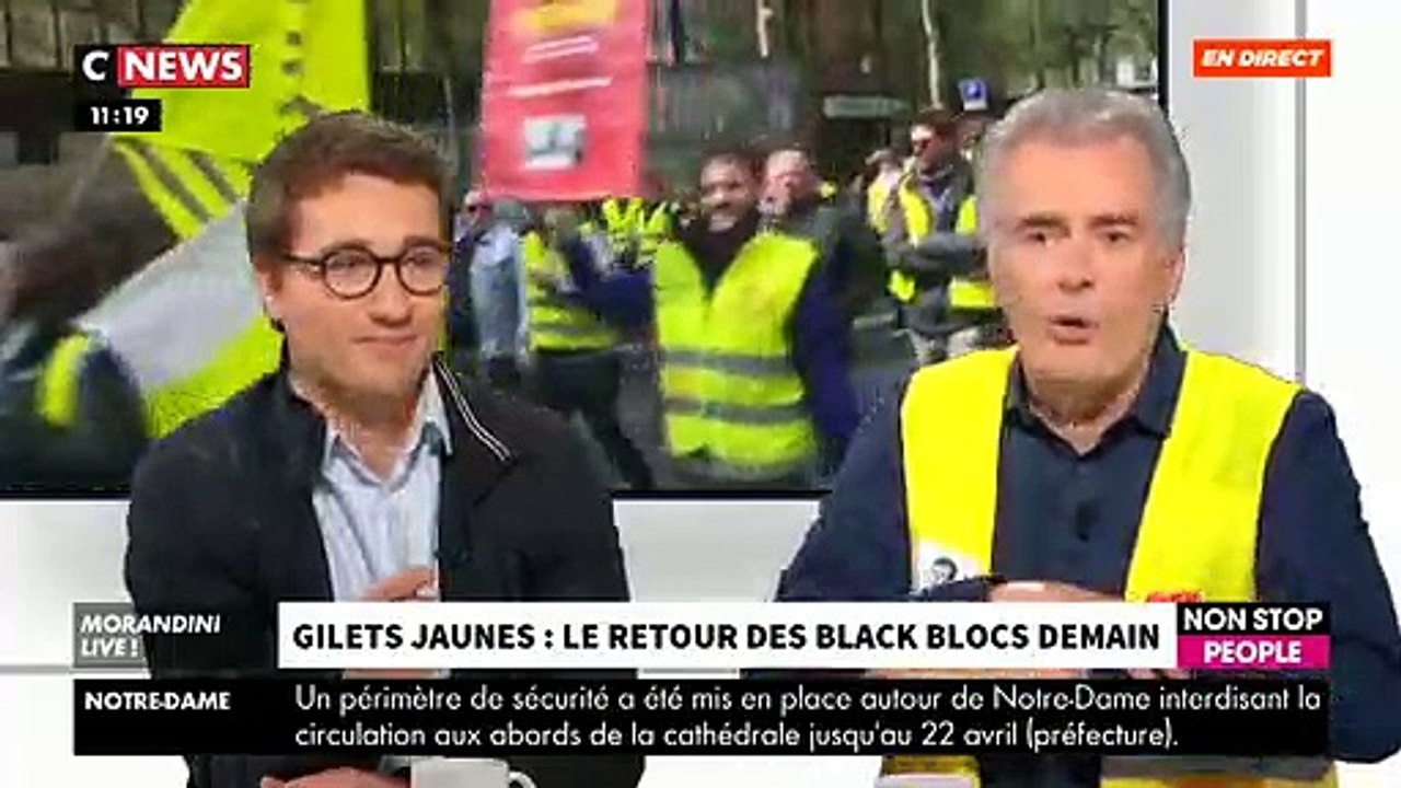 Un gilet jaune au bord des larmes ce matin dans "Morandini Live" sur CNews: "Ma mère et mon neveu ont faim. Je ne peux pas faire de pause" - VIDEO