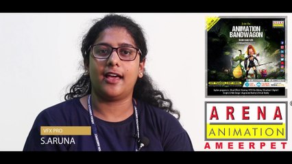 Aruna Experience in VFX Pro at Arena Ameerpet