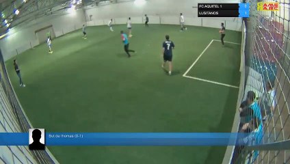 But de thomas (0-1) - FC AQUITEL 1 Vs LUSITANOS - 18/04/19 20:00 - LIGUE 2 - Poitiers Game Parc
