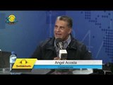 Angel  Acosta comenta situación con productores agrícolas de Bananos