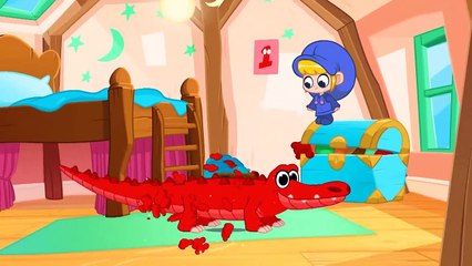 My Red Crane  (+1 hour Morphle kids videos compilation with cars, trucks, bus etc)