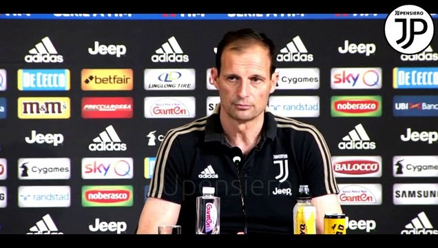Conferenza stampa ALLEGRI pre JUVENTUS-FIORENTINA: Ecco i retroscena sugli infortuni ad Amsterdam e Berlino.. Il ritorno con l'Ajax meglio dell'andata, sul disappunto di CRISTIANO RONALDO.. Mandzukic stagione finita, Khedira e Perin out 3 mesi, Dybala..