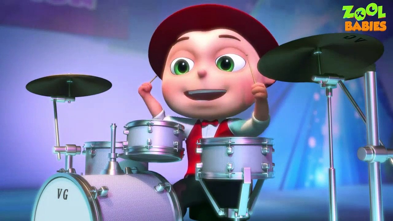 Zool Les Bébés De La Série Rock Band Épisode | Un Dessin Animé Pour Les Enfants | Videogyan Kids Montre |
