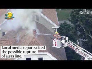 Claudio Pérez Comenta lo sucedido con explosión sobre escape de gas en Lawrence Massachusetts