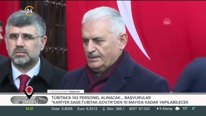 Binali Yıldırım konuşuyor