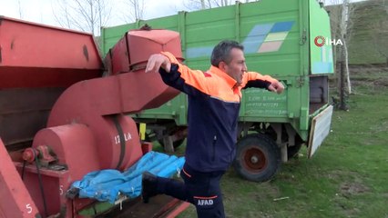 Minik Furkan’ı arama çalışmaları havadan görüntülendi